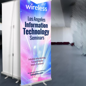 Retractable Banner View Of Two