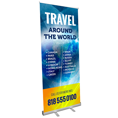 retractable banners los angeles image