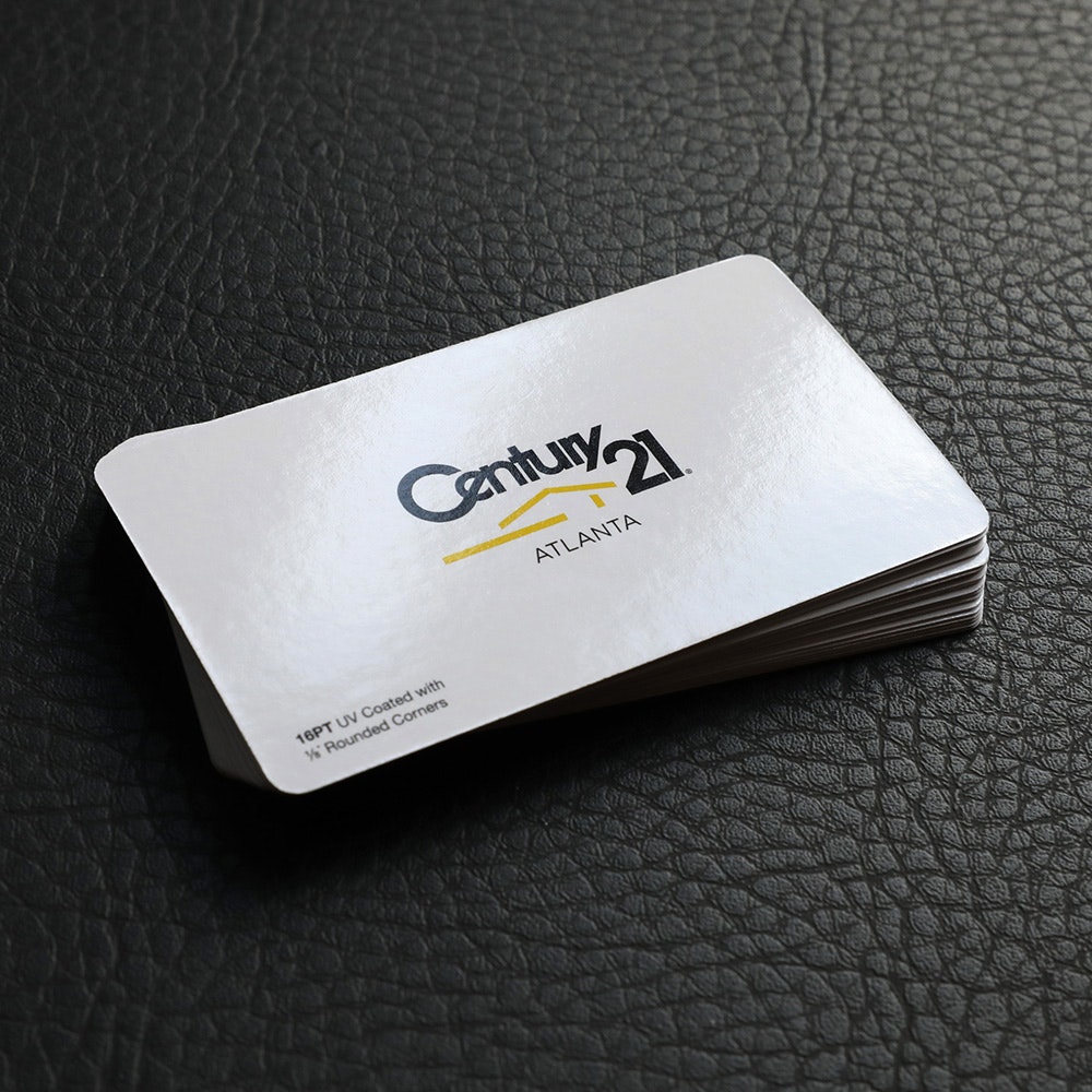 Why glossy UV-coated business cards