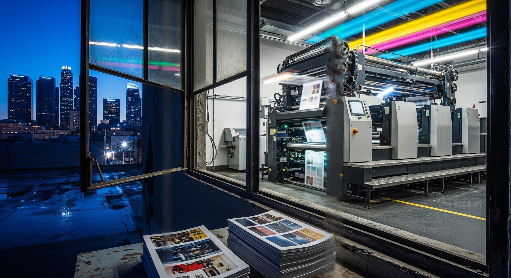Same-Day Brochure Printing in Los Angeles: Launch Campaigns on a Deadline