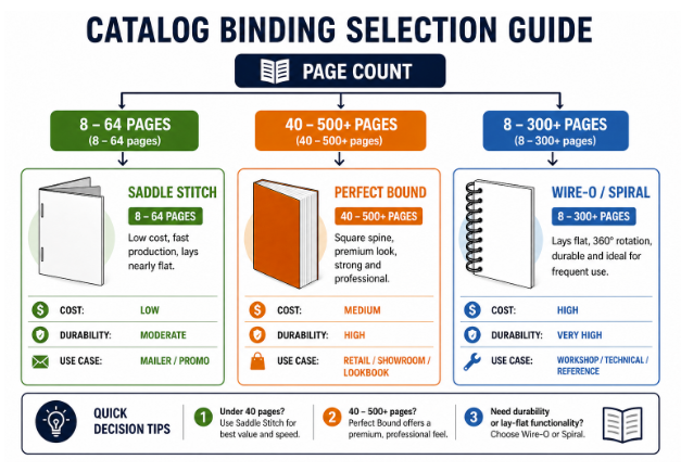 What’s the Best Binding for a Product Catalog?